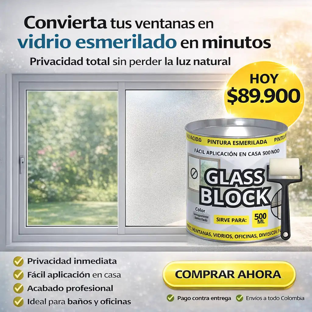 GLASS BLOCK, Tu privacidad, nuestra pintura.